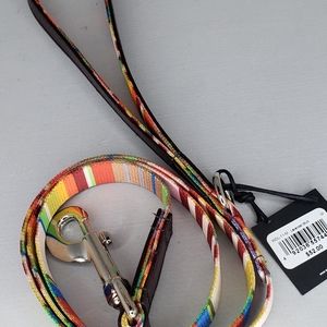 Ware of the Dog Leash- multi color in Excellent Condition